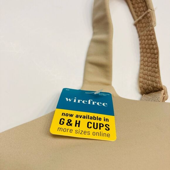 Vanity Fair 71380 Beauty Back Full Figure Wireless Smoothing Bra 38G Damask NEW - Picture 4 of 10